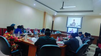 Pengurus DPD LDII Gresik dan Tenaga Pendidik Ikuti Webinar TPPK, Perkuat Upaya Pencegahan Perundunga